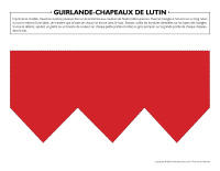 Guirlande-Chapeaux de lutin