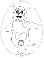 Guirlande de Pâques - Poni Guirlande de Pâques - Poni