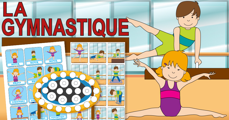 La gymnastique, activités pour enfants.