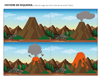 Histoires séquentielles-Volcans