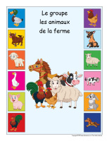 Les animaux de la ferme, À toucher - Collectif 