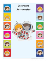 Identification groupe-Astronautes