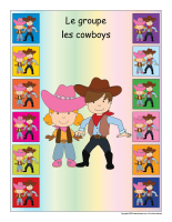 Identification groupe-Les cowboys