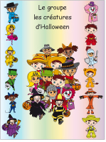 Identification groupe-Les créatures d'Halloween