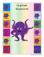 Identification groupe-Les pieuvres Identification groupe-Les pieuvres