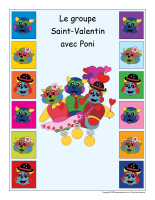 Identification groupe Saint-Valentin avec Poni