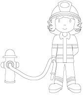 Images à colorier - Le feu Images à colorier - Le feu