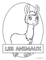 Images a colorier-Animaux