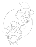 Images a colorier-Bricolages-Halloween
