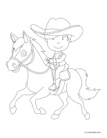 Images a colorier-Ecurie