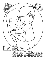 Images a colorier-Fete des Meres 2026-2