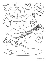 Images a colorier-Fete du Canada-2
