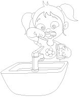 Images à colorier-La santé dentaire Images à colorier-La santé dentaire