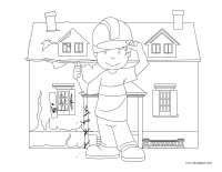 Images à colorier-Le réaménagement Images à colorier-Le réaménagement