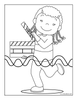 Images a colorier-Les bruits et les sons-2