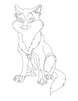 Images à colorier-Les loups Images à colorier-Les loups