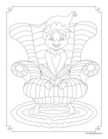 Images à colorier-Lutins-2020