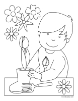 Images a colorier-Printemps 2026