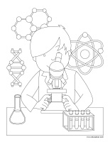 Images à colorier-Sciences