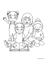 Images a colorier-Semaine des services de garde 2026