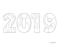 Coloriage Bonne Annee 6 Coloriage Bonne Annee 2018 Maternelle 95416 Rafa Examples