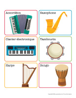 Imagier-Instruments de musique