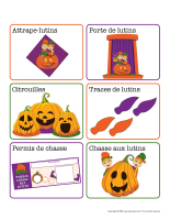 Imagier-Lutins d’Halloween