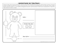 Inventaire de toutous