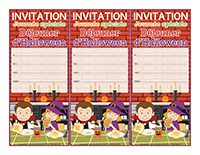 Invitations interactives-Journée spéciale-Déjeuner d’Halloween