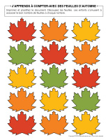 loto des feuilles d'automne apprentissage des couleurs