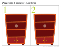 J'apprends à compter-Les livres J'apprends à compter-Les livres