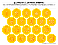 J’apprends à compter-Trésors