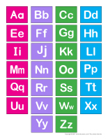 J'apprends mon alphabet de A à Z