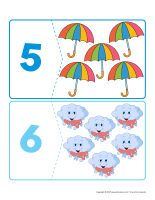 Japprends à compter-Nuages