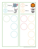 Japprends a compter-Zebres