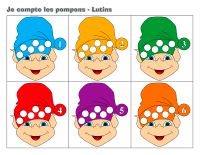 Je compte les pompons-Lutins