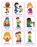 Jeu J&rsquo;associe les emotions avec Poni