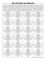 Jeu-Où sont les abeilles
