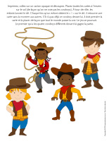 Jeu Quatre-Cowboys