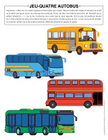 Jeu Quatre autobus