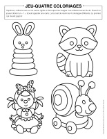 Jeu Quatre-coloriages