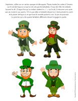 Jeu-Quatre farfadets de la Saint-Patrick