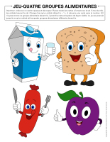 Jeu-Quatre groupes alimentaires 2026