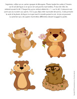 Jeu-Quatre marmottes