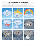 Jeu-combien de nuages