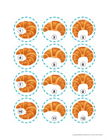 Jeu d&rsquo;association-Croissants