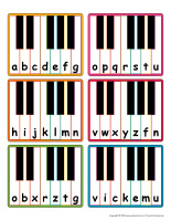 Jeu d’association-Les notes au piano