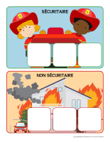 Jeu d’association-Prévention des incendies