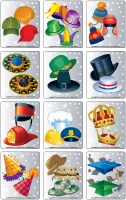 Jeu d'images - Les chapeaux Jeu d'images - Les chapeaux