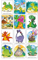 Jeu d'images - Les dinosaures Jeu d'images - Les dinosaures